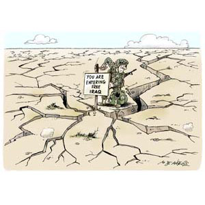 	Leaving Iraq, The New York Times Syndicate	